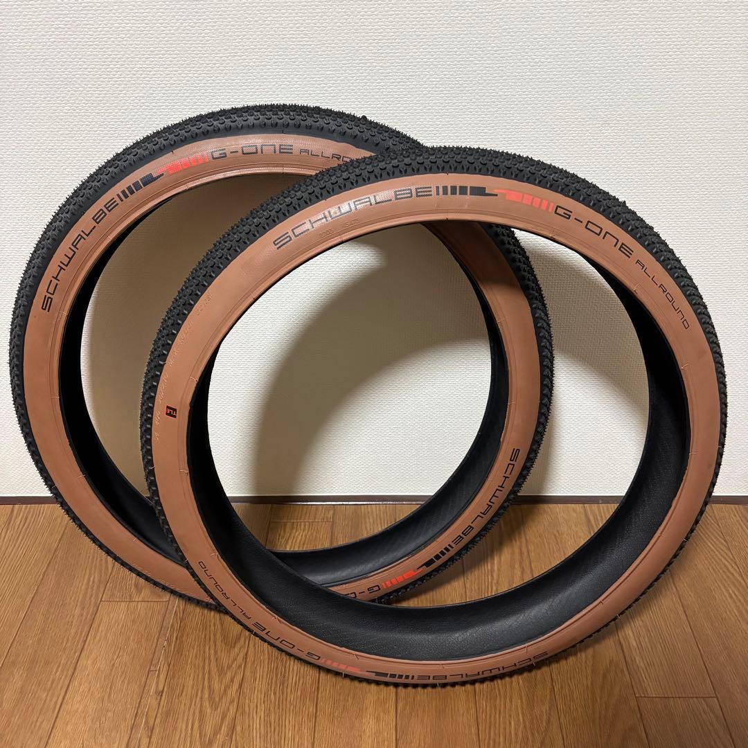 新車取外し！SCHWALBE G-ONE Allround 20インチ2本セット