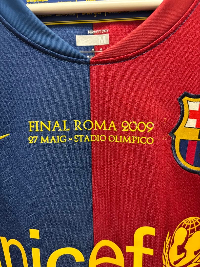 FC Barcelona Messi 2009 FINALシャツ M