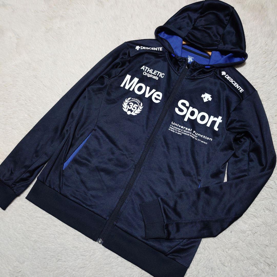 【希少】デサント Move Sport ジャージセットアップ パーカー Lサイズ