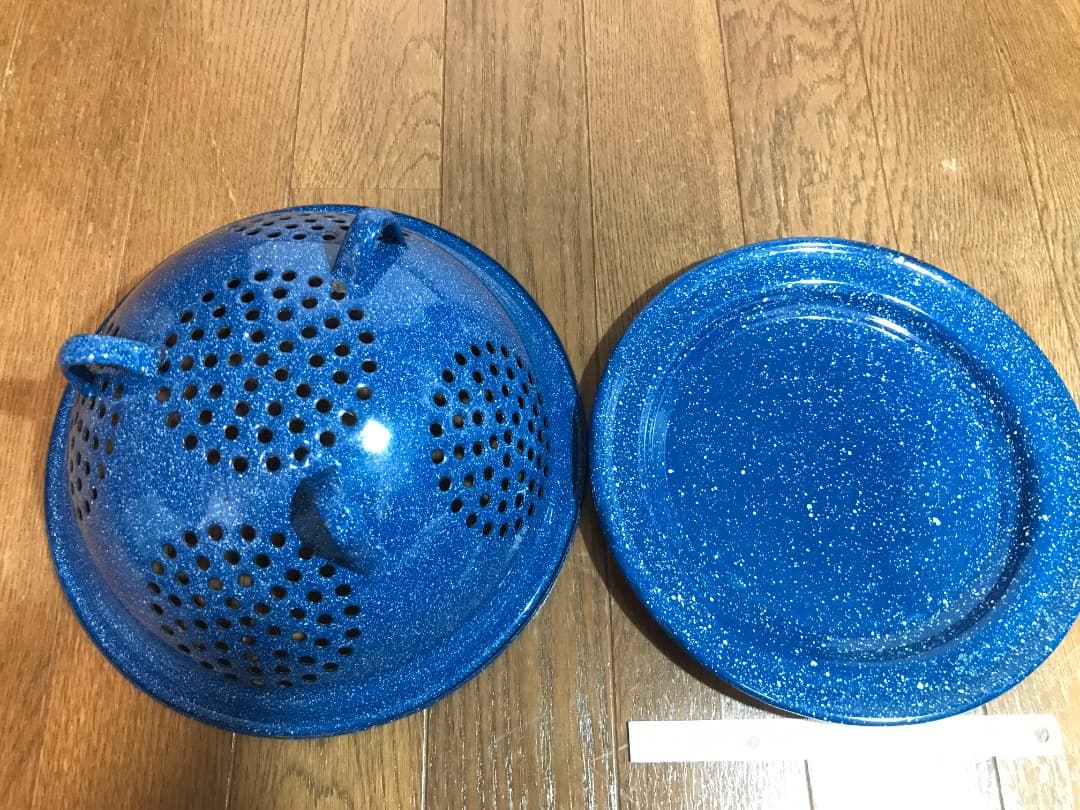 OUT・DO 製コッヘルセット＋米国製ホーロー食器セット＋保管ケース