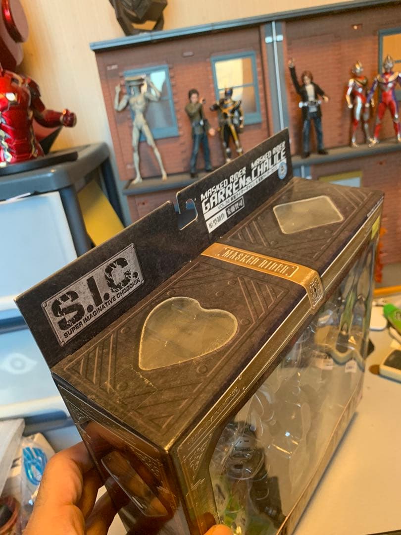 S.I.C 仮面ライダーギャレン & カリス　フィギュアセット 未開封美品