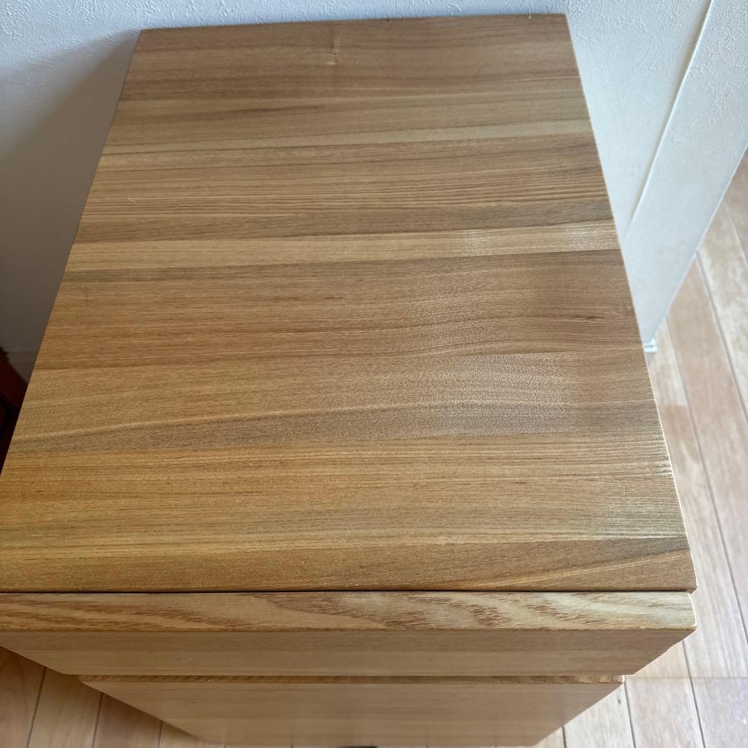 無印良品　木製デスクキャビネット