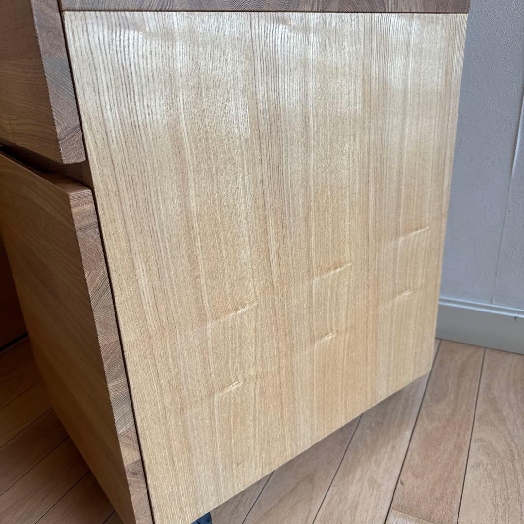 無印良品　木製デスクキャビネット