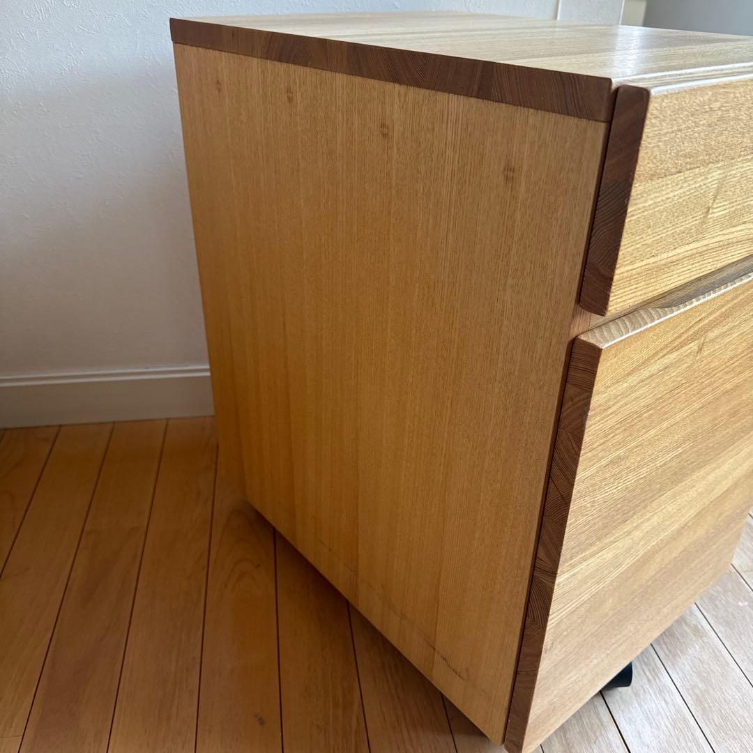 無印良品　木製デスクキャビネット