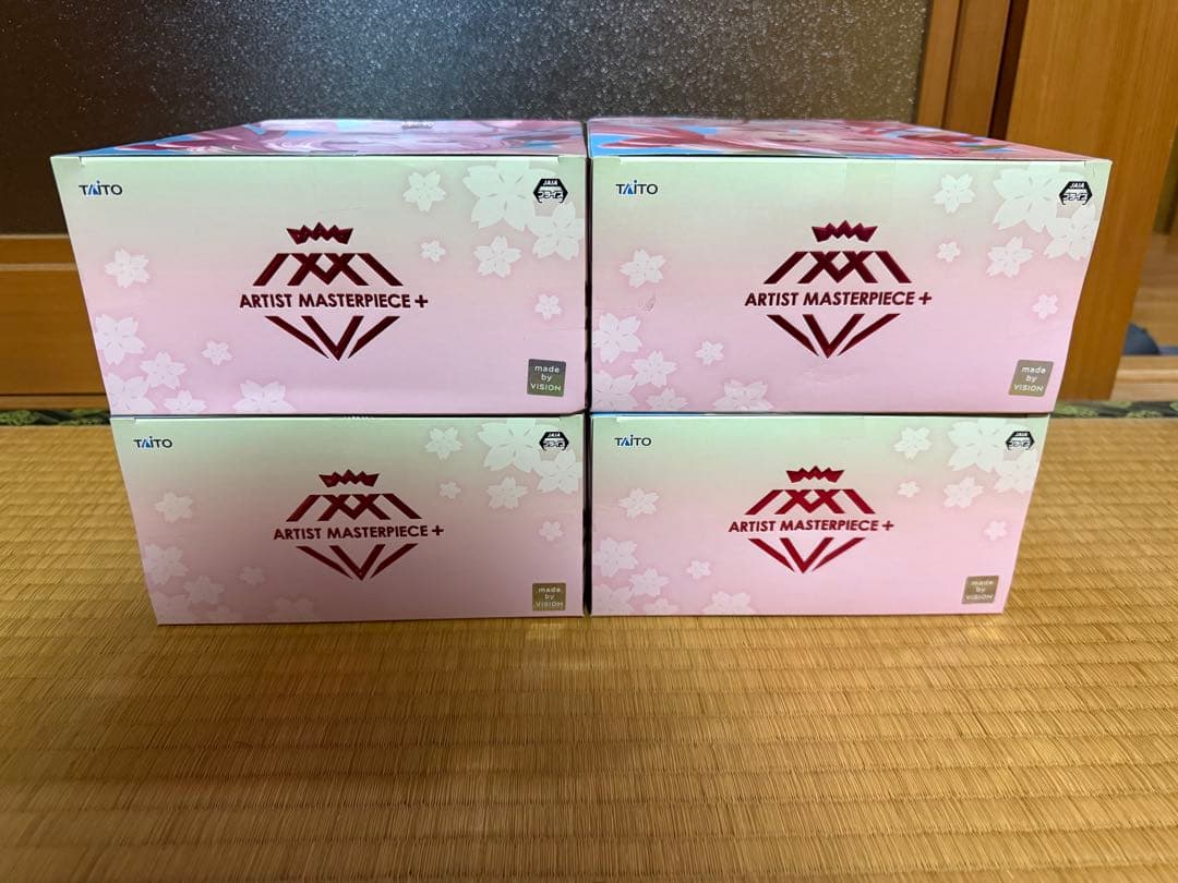 桜ミク AMP+ フィギュア〜桜ドレスver.〜　4個