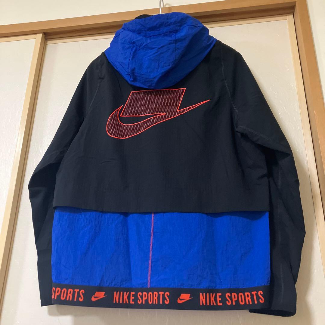 NIKE フレックス フルジップ ナイロンパーカー XL ナイキ ビッグロゴ