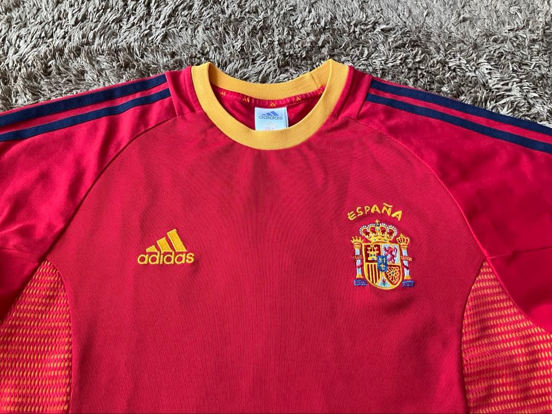 adidas アディダス 02/03 日韓W杯 スペイン代表 ユニフォーム L