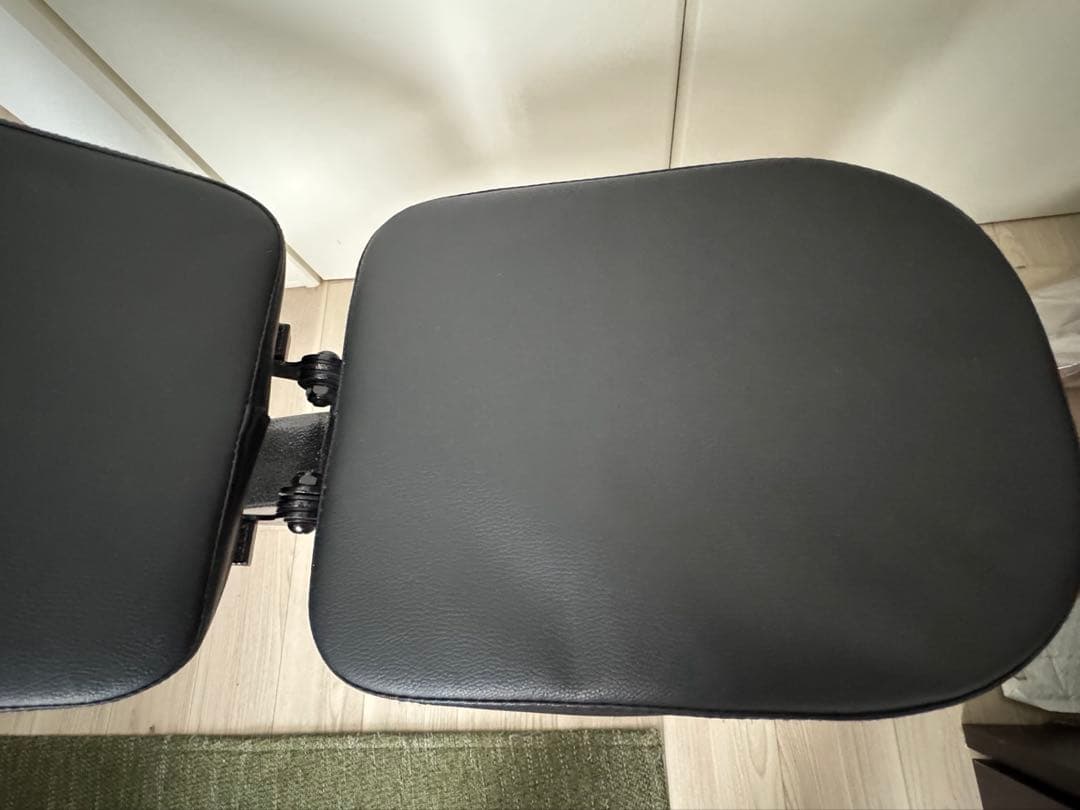 【引き取り限定】可変式ダンベル 40.5kg×2個、ベンチ付き