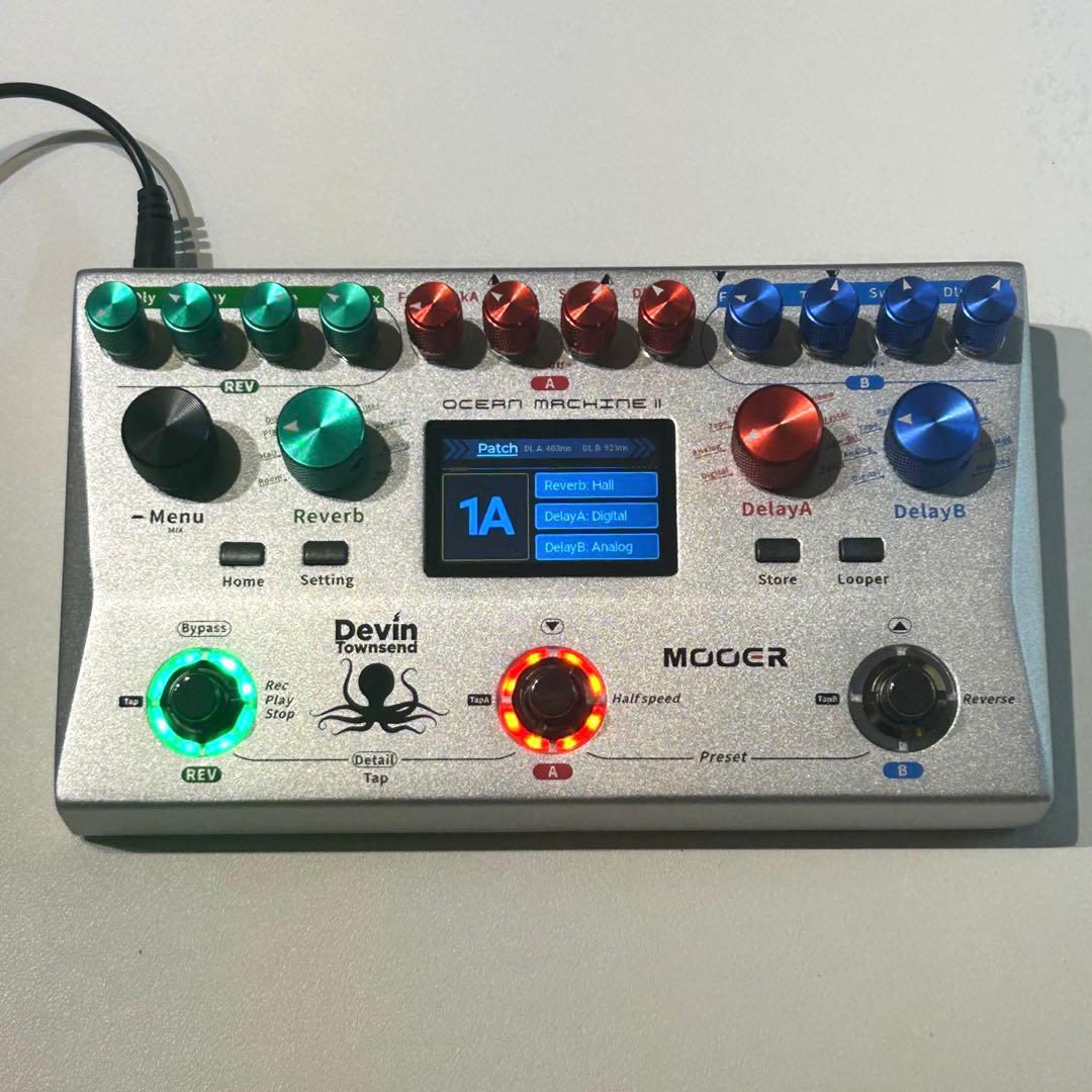 MOOER Ocean Machine II 空間系マルチエフェクター 美品