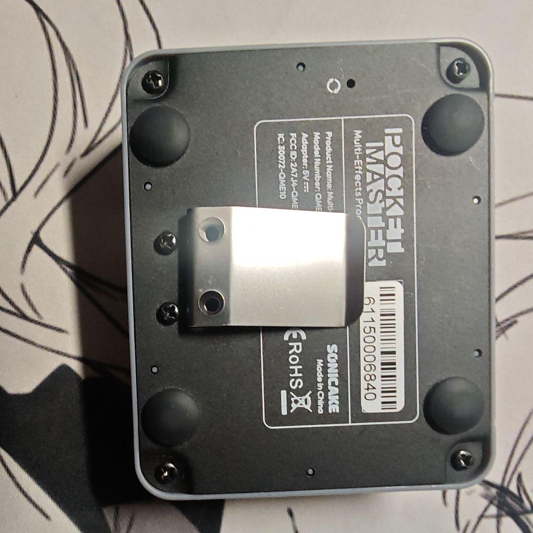 Pocket Master ギター ベース エフェクター グレー