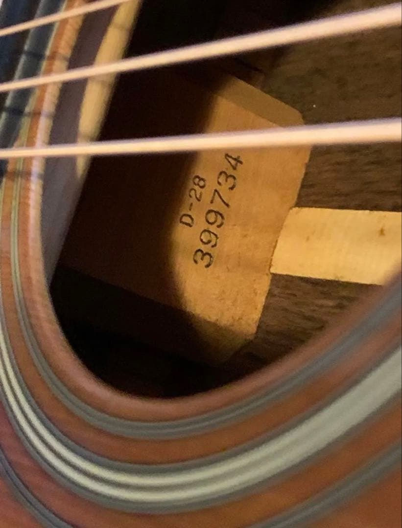 Martin D28 1978年製　試奏動画あり