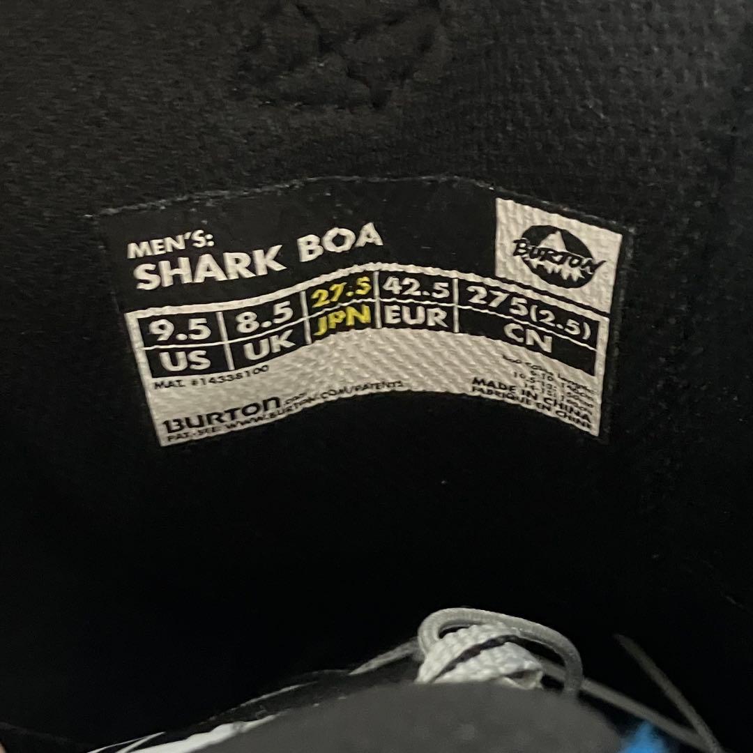 BURTON バートン スノーボードブーツ SHARK BOA 27.5cm