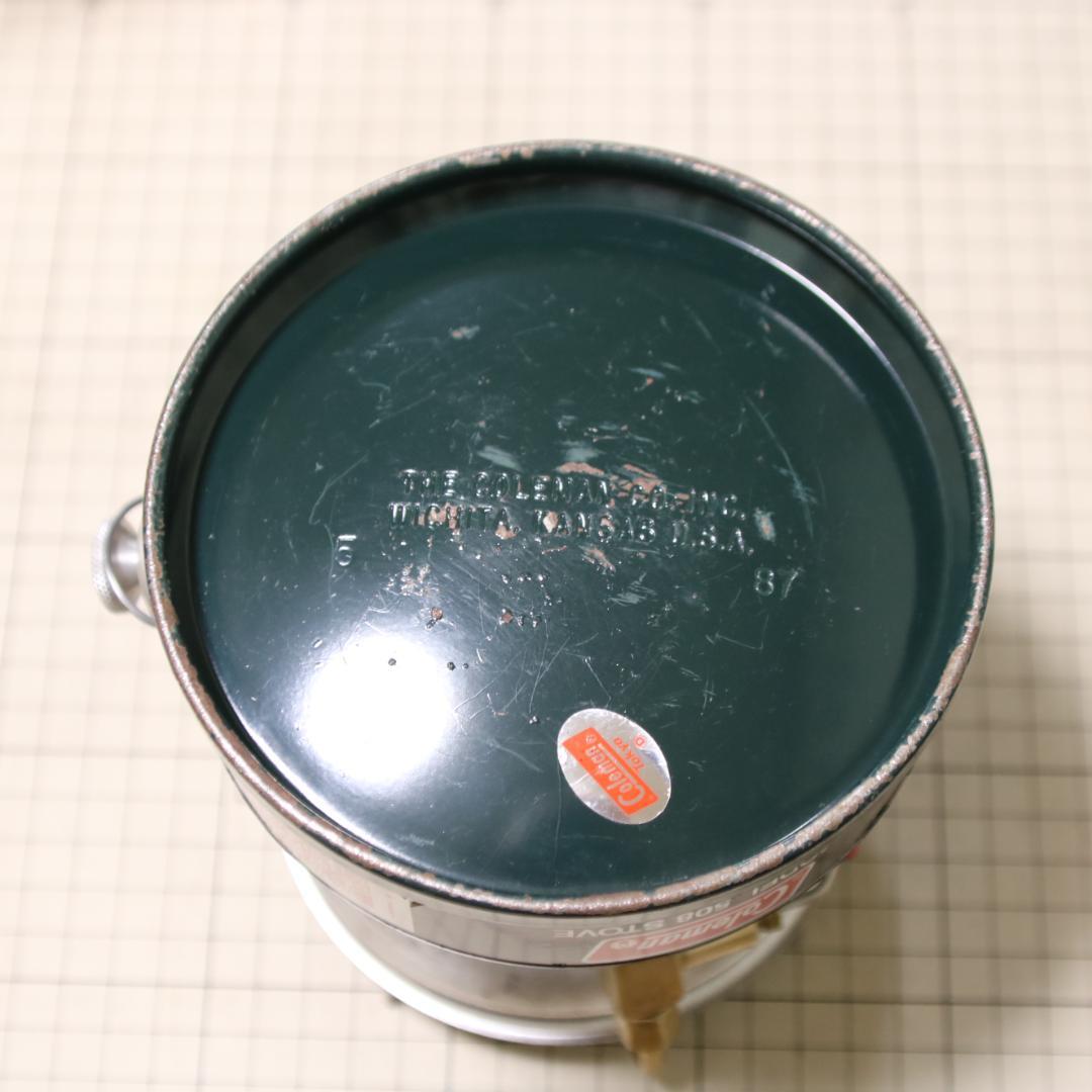 美品 希少 コールマン ５０８　２レバー No.172