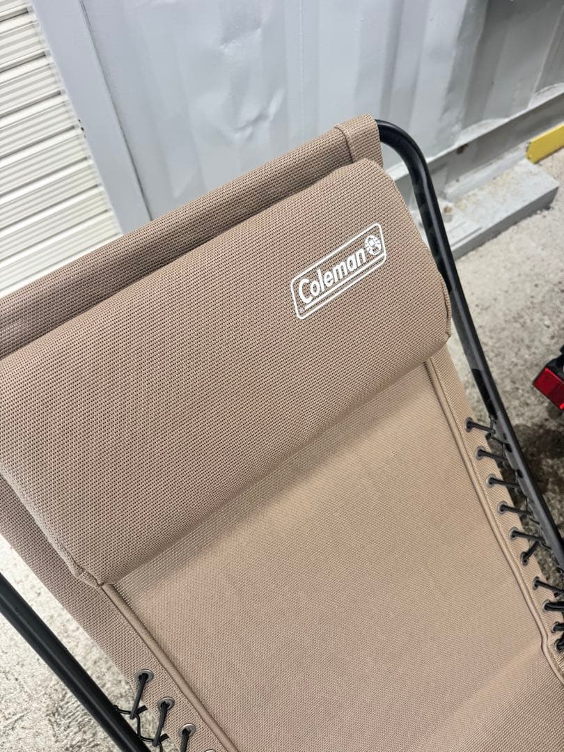 引取り限定☆美品Coleman アウトドアチェア ブラウン　名古屋市守山区