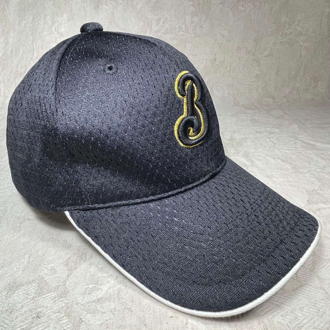 美品！ 横浜ベイスターズ キャップ 旧ロゴ β ベータ 黒に金色の縁取り