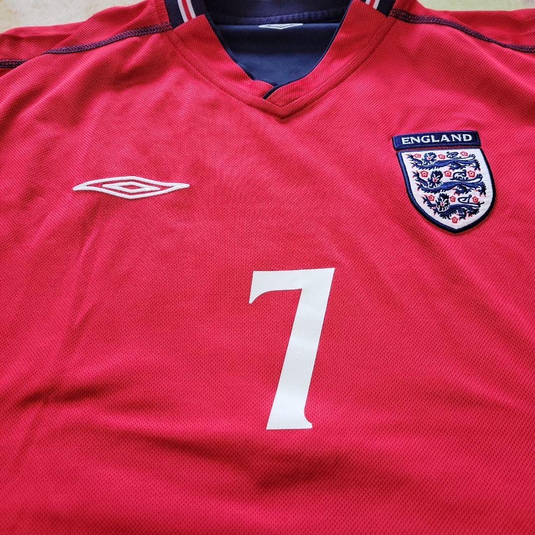 イングランド サッカージャージ Umbro 7