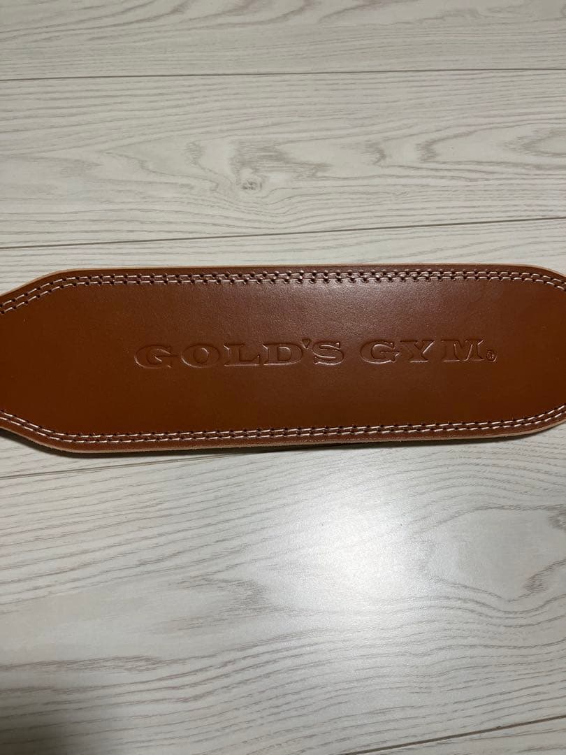 GOLD'S GYM プロレザーベルト sサイズ