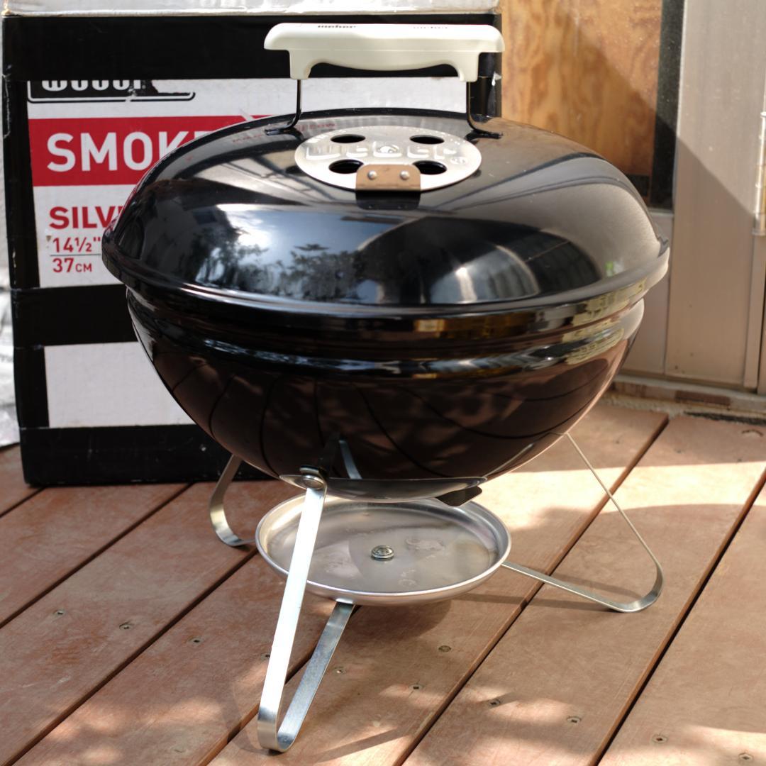 weber Smokey Joe Silver 37cm バーベキューコンロ