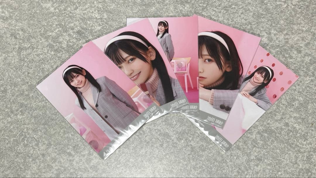 乃木坂46 池田瑛紗 生写真 5種 コンプ まとめ売り