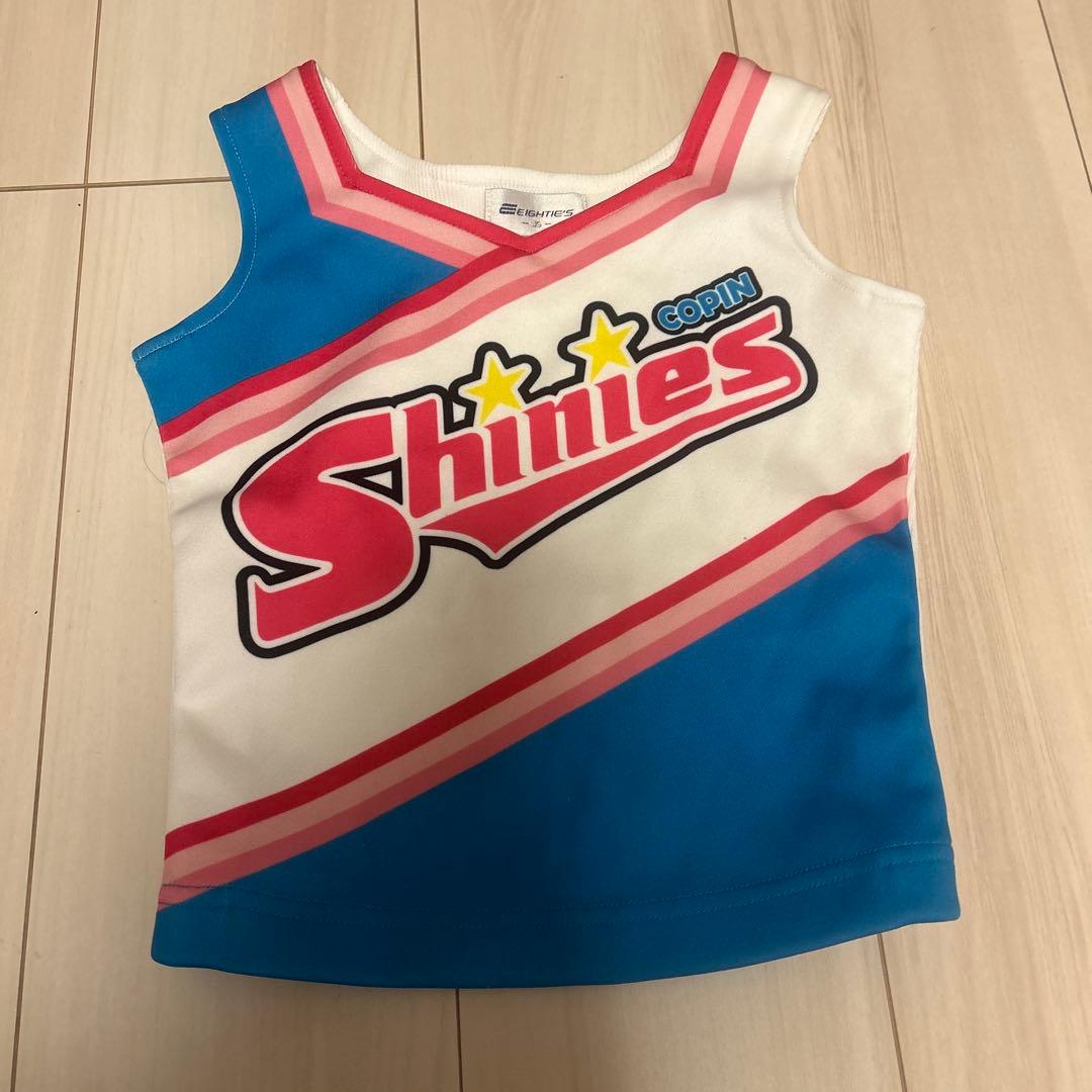 コパン　シャイニーズ　チアリーディングウェア JSサイズ Tシャツ チア　110