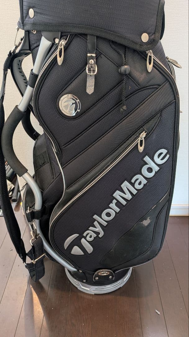 TaylorMade ブラック キャディバッグパイプフレームCB101