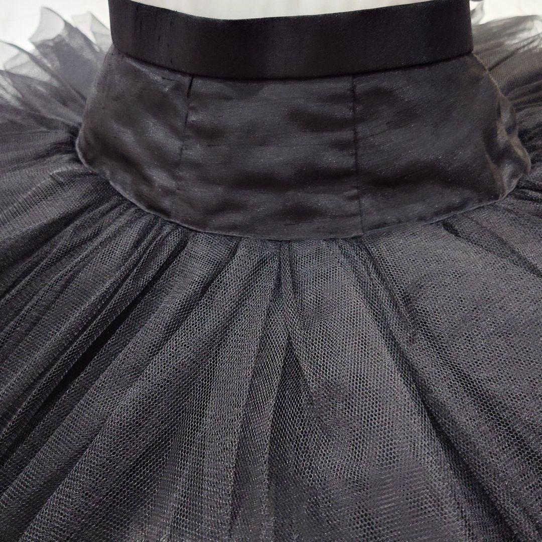【チューリップ】 チャコット クラシックチュチュボン ブラック Ｓ 美品