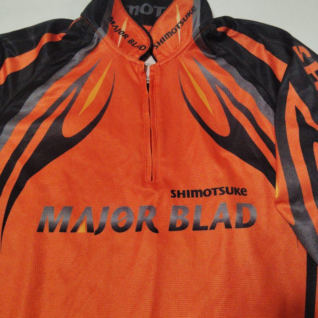シモツケ　MAJOR BLAD 　ハーフジップドライシャツ　長袖　Lサイズ