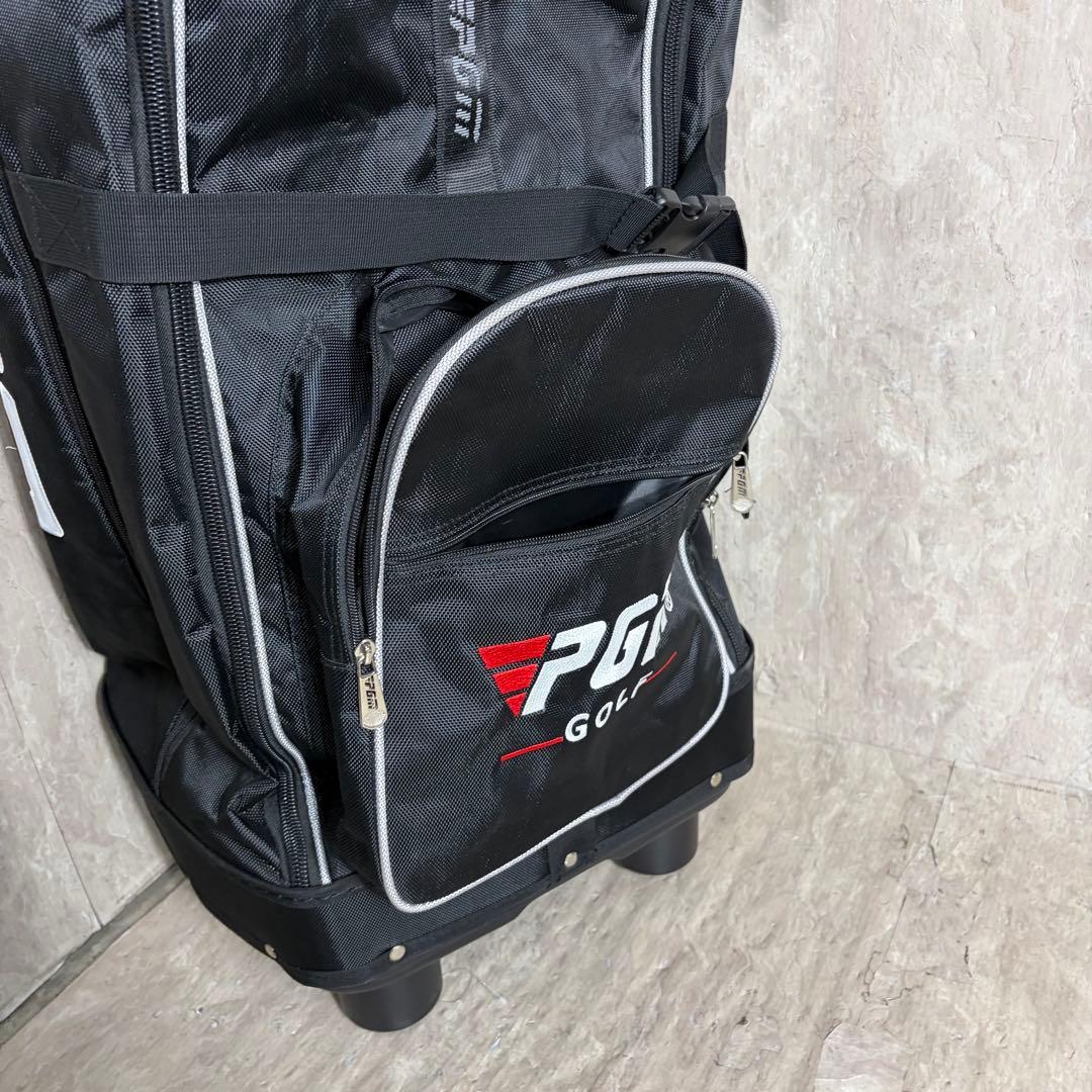 極美品 PGMトラベルカバー キャスター付 キャディバッグ ゴルフ golf