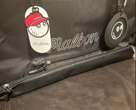 Malbon ラウンドバッグ ブラック＆グリーン 韓国限定✨美品