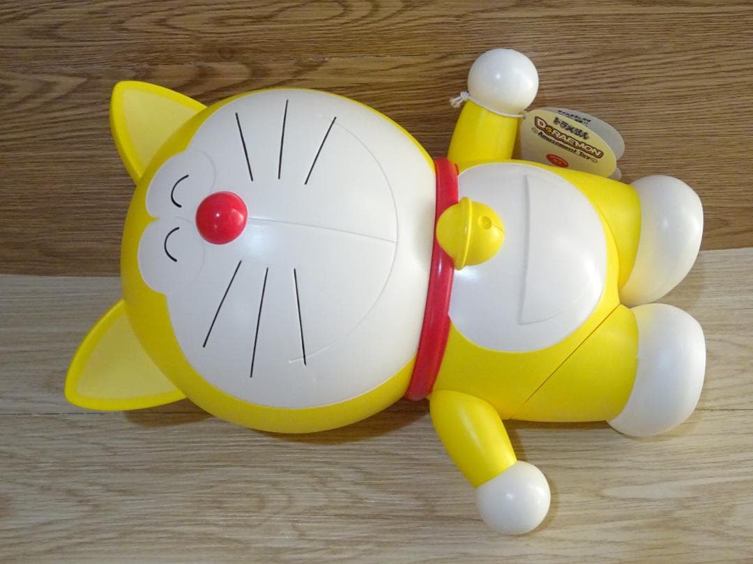美品 TAITO タイトー 元祖 ドラえもん アクション フィギュア タグ付き