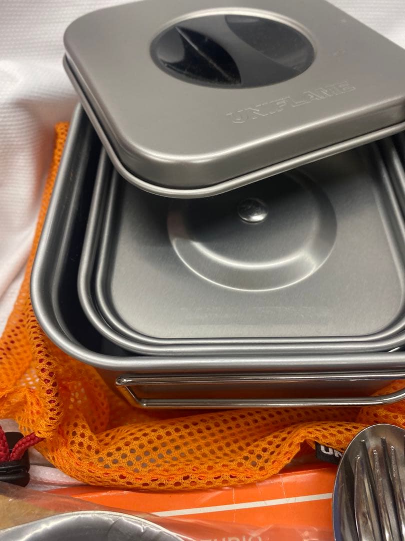 アウトドア食器セット ステンレス製
