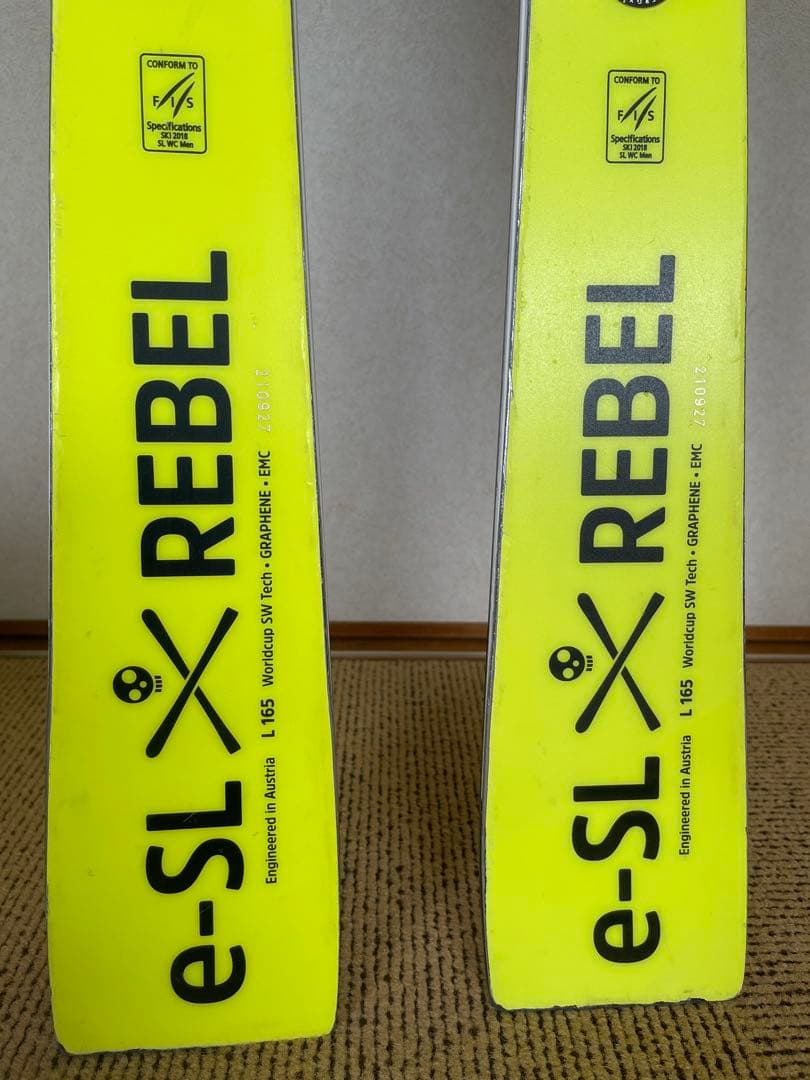 HEAD ヘッド WC REBELS e-SL RD 165cm ワールドカップ