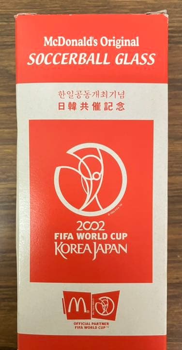 FIFA WORLD CUP 2002 KOREAJAPANサッカーボールグラス