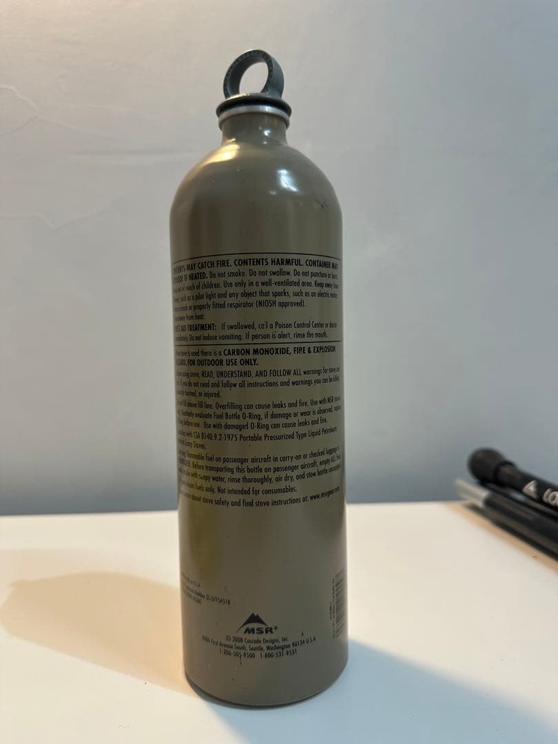 最終価格　MSR 燃料ボトル 30 fl oz 887ml