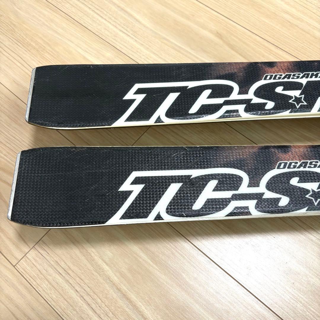 OGASAKA TC-SR スキー板180cm 大回りモデル ビンディング付き