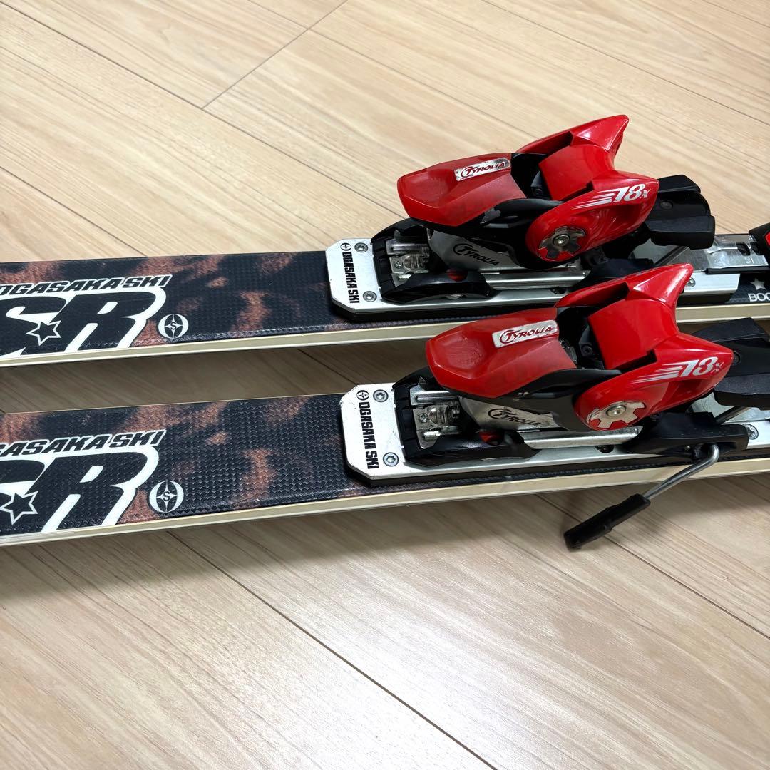 OGASAKA TC-SR スキー板180cm 大回りモデル ビンディング付き