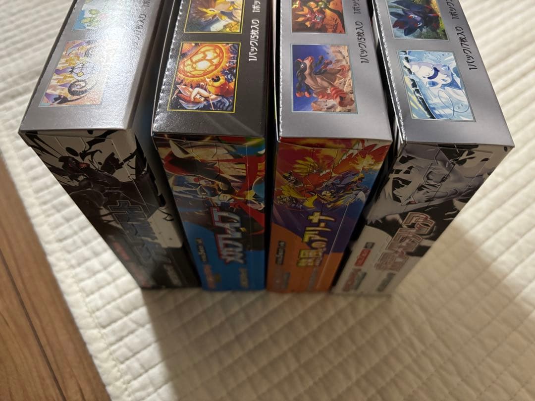 【ポケカセット】4BOXセット　シュリンクなし