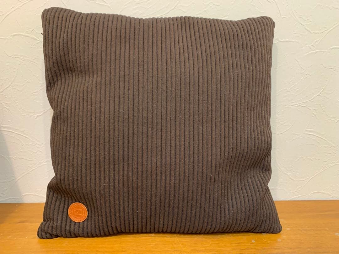 N0722-06★FENDI フェンディ クッション ダークブラウン 3個セット