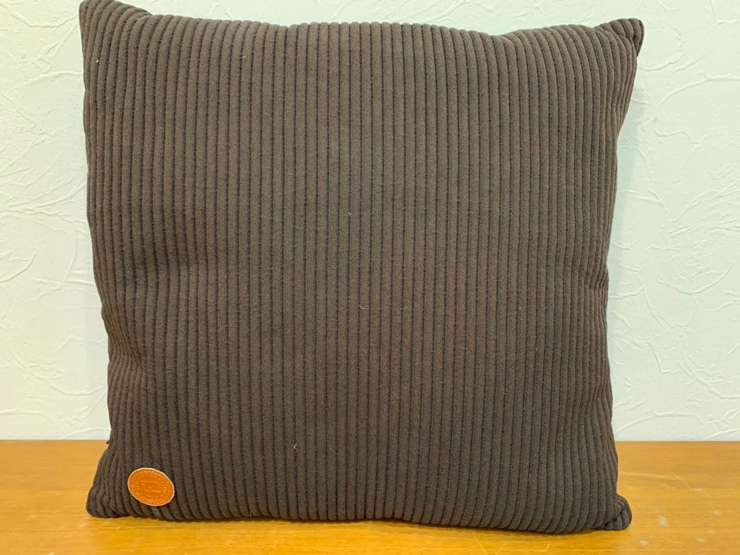 N0722-06★FENDI フェンディ クッション ダークブラウン 3個セット