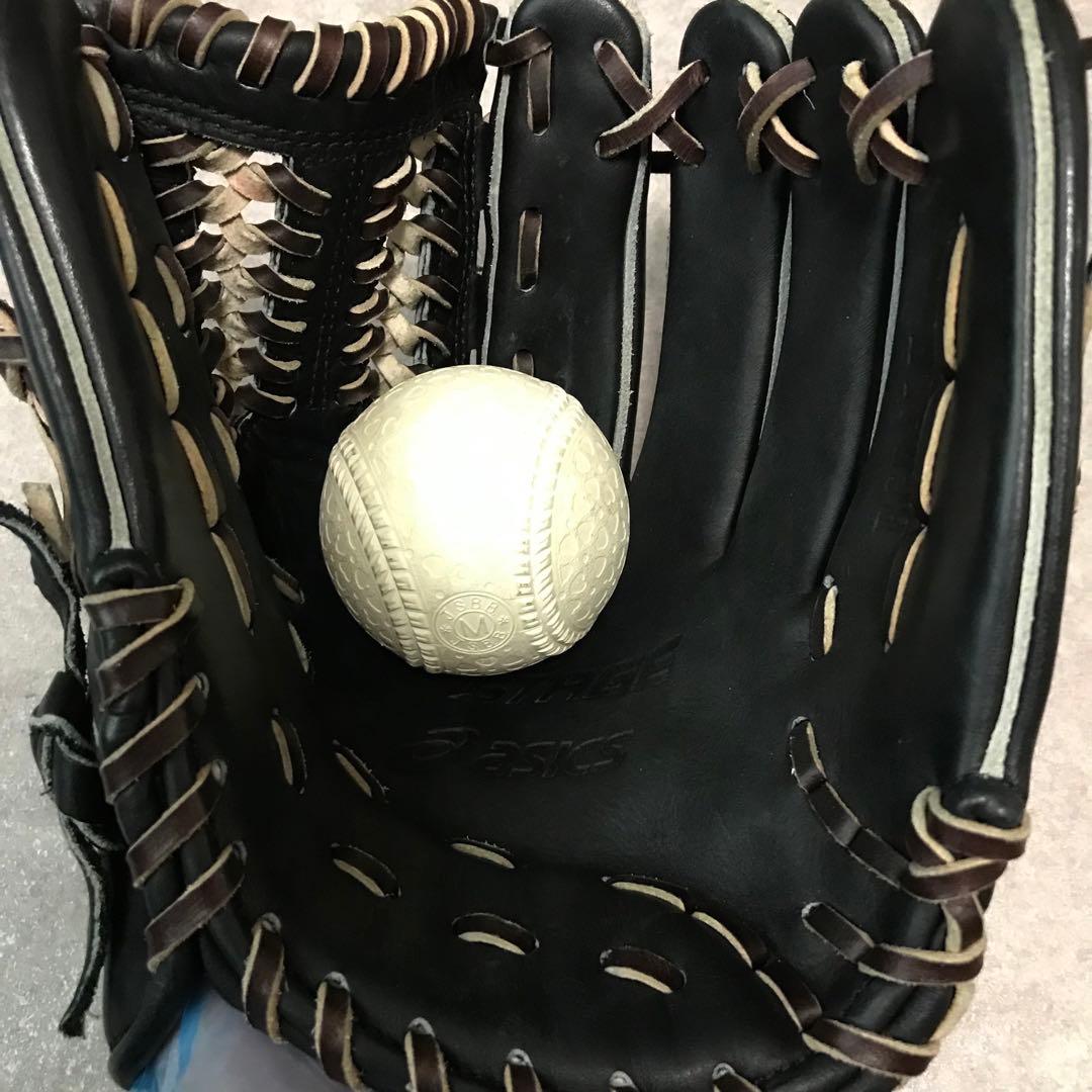 アシックス 一般 大人用 軟式 内野 野球 グローブ グラブ 美品 良型即戦力品