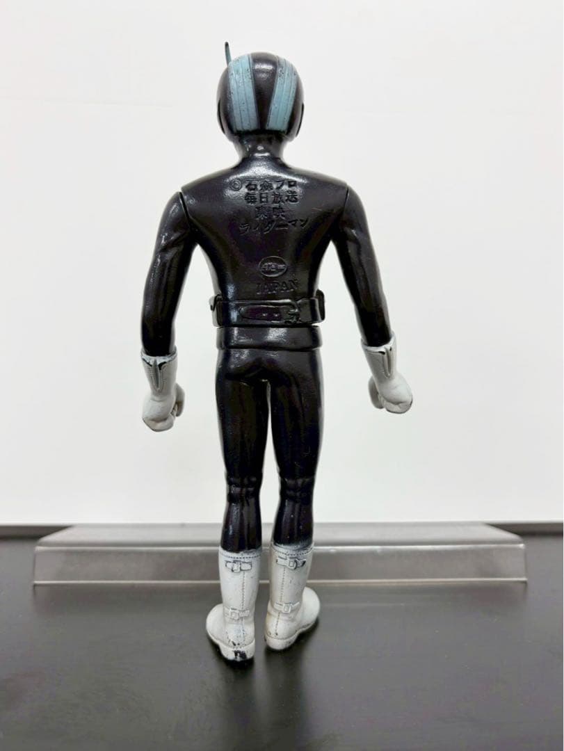 当時物 ポピー 日本製 仮面ライダー ライダーマン ソフビ 石森プロ東映 レア