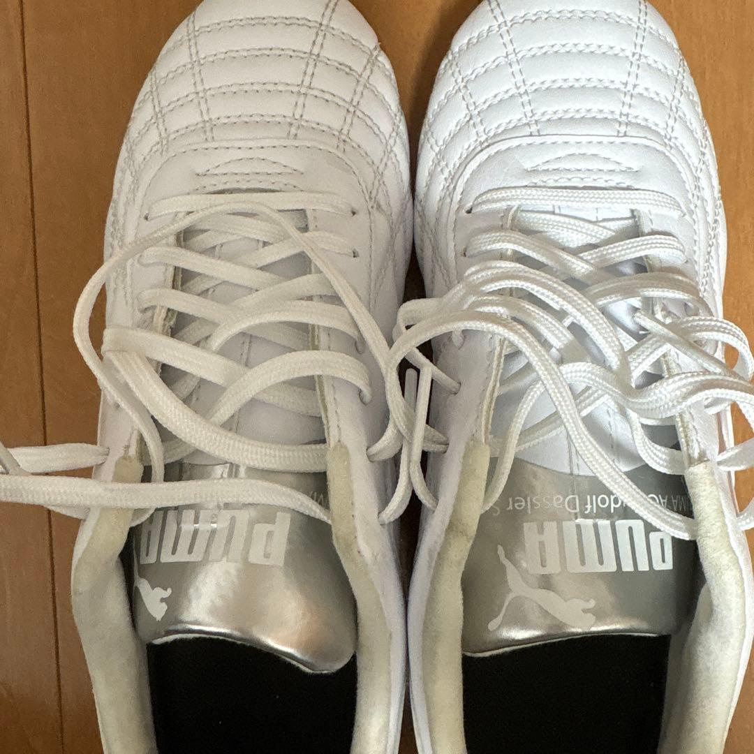 PUMA PARA MEXICO 白　スパイク　24㎝