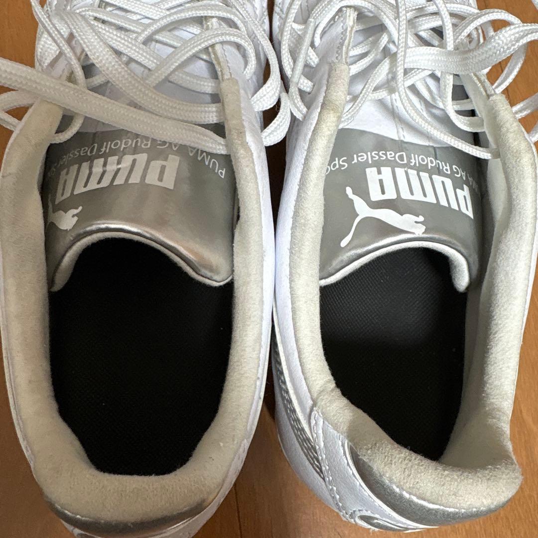 PUMA PARA MEXICO 白　スパイク　24㎝