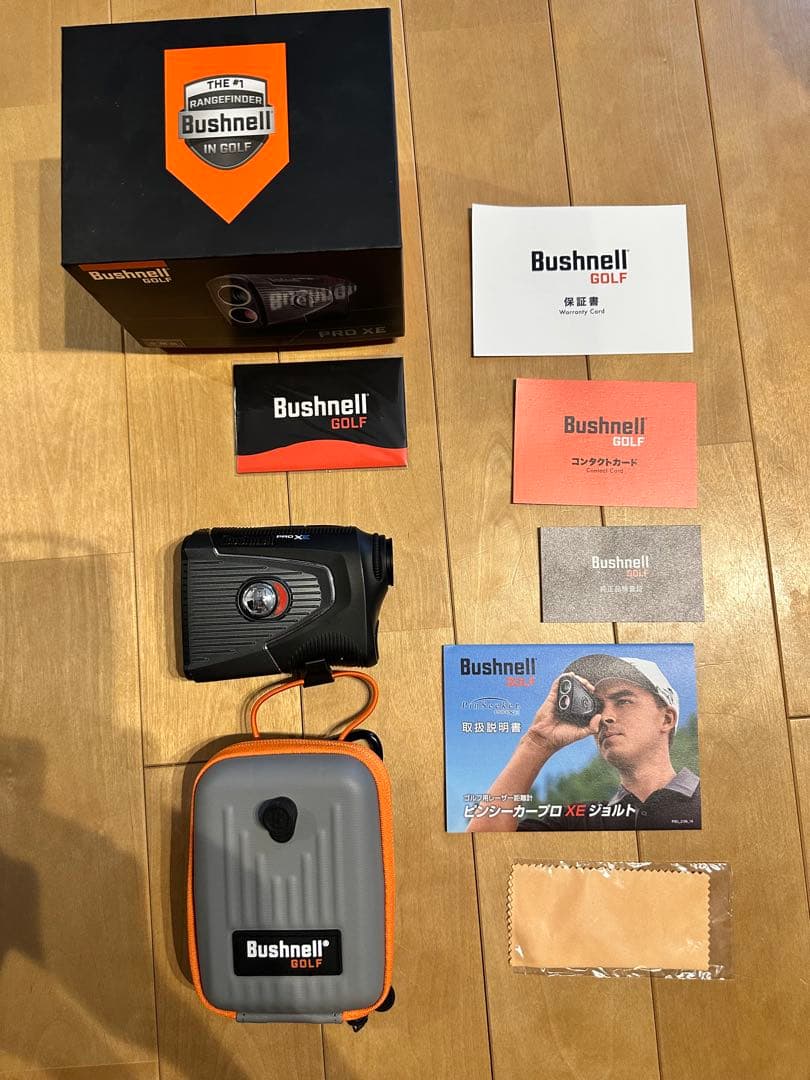 Bushnell PRO XE (BRIEFING ポーチ付き) ※少々訳あり