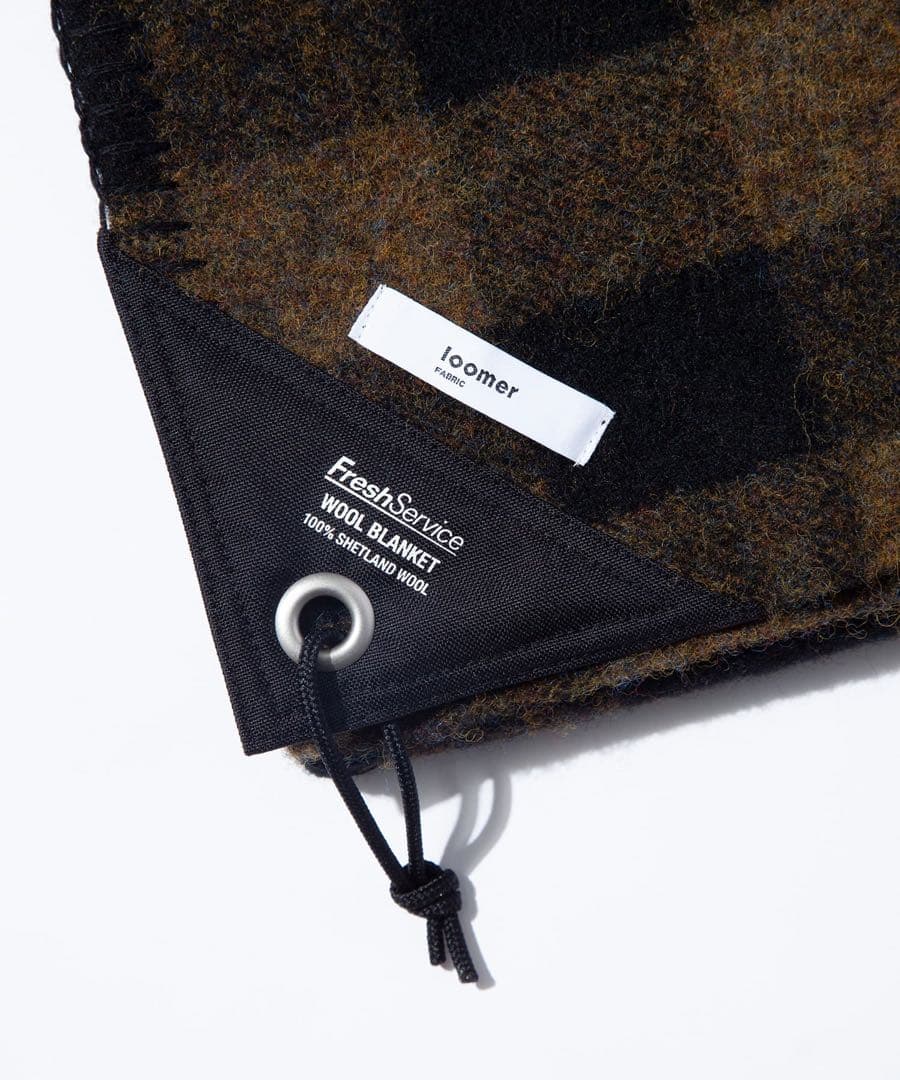 新品　別注　FreshService × loomer WOOL BLANKET