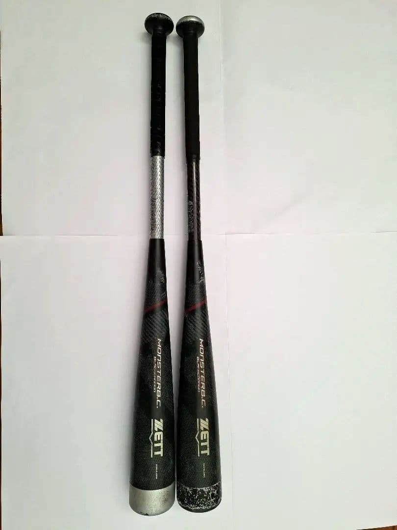 ZETT MONSTER B.C. 学童軟式バット 76cm 2本セット