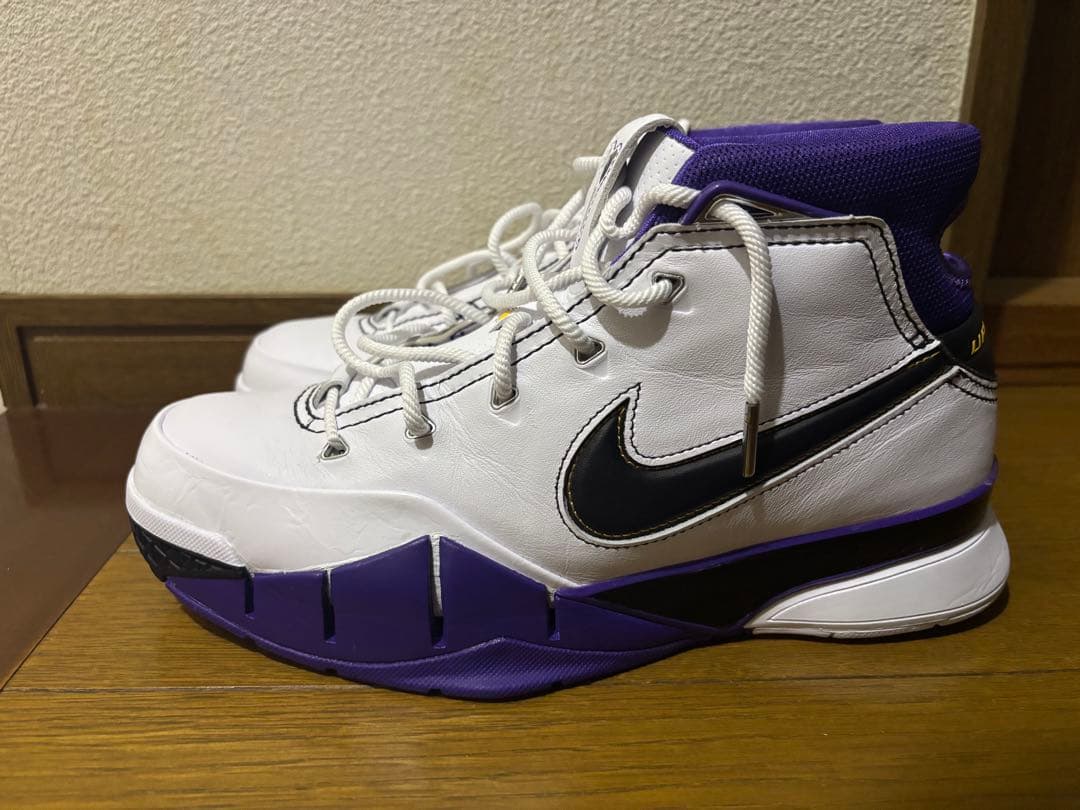 Nike Kobe1 PROTRO バスケットシューズ ホワイト/パープル