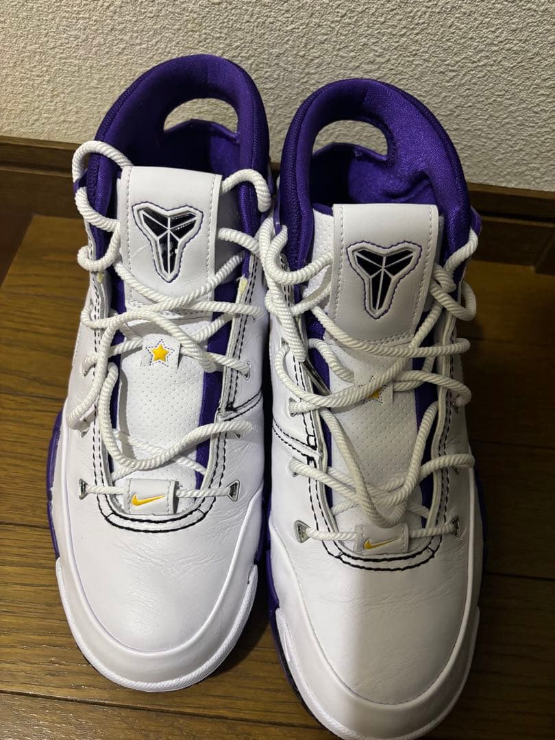 Nike Kobe1 PROTRO バスケットシューズ ホワイト/パープル