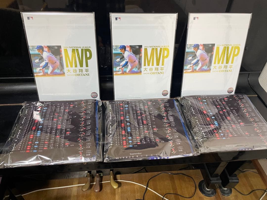 大谷翔平 2024年　NL MVP受賞記念プレミアムフレーム