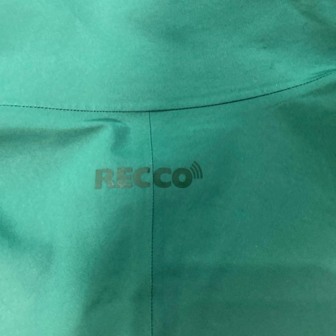patagonia パウダーボウル　ゴアテックス　緑/黄色
